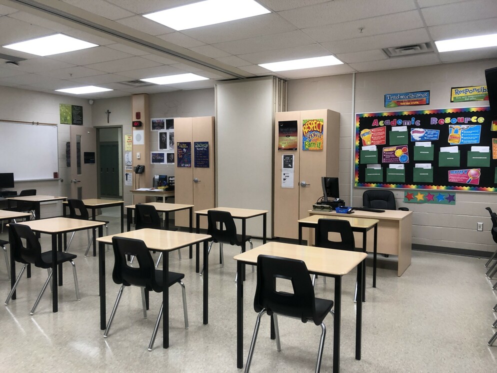 Picture of a classroom