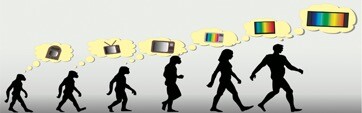 Evolution graphic