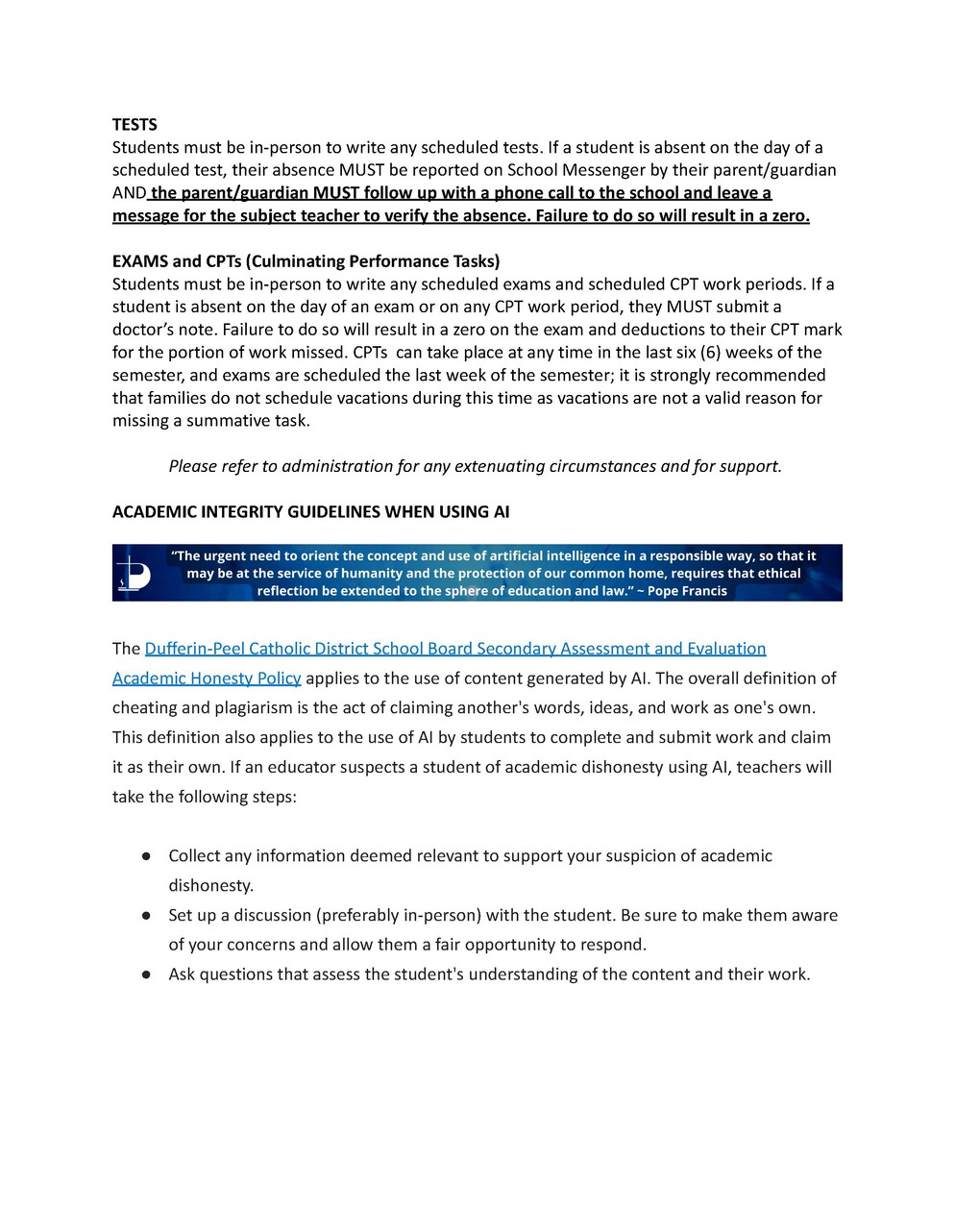 Assessment &amp; Evaluation page 2
