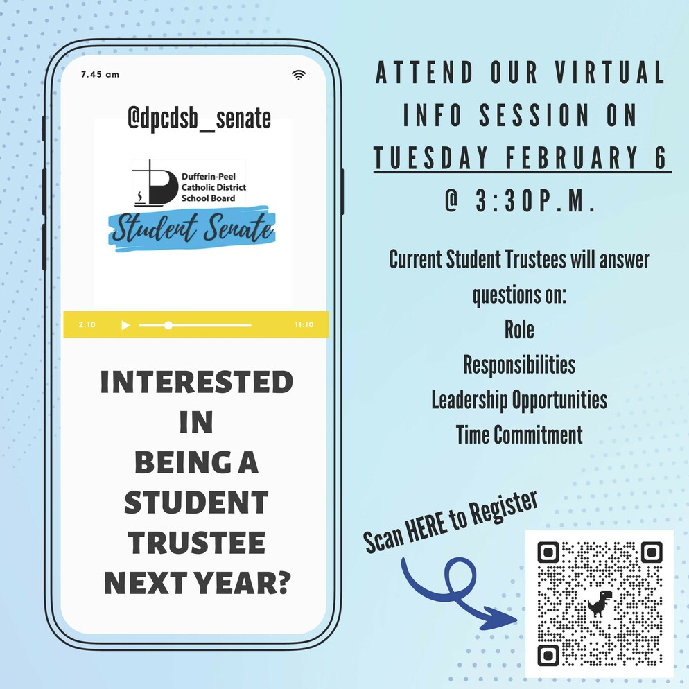 Student Trustee Info Session